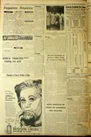 Página do jornal Unitário de março de 1964