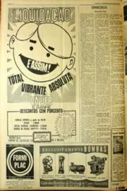 Página do jornal Unitário de março de 1964