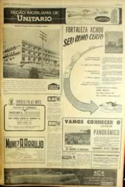 Página do jornal Unitário de março de 1964