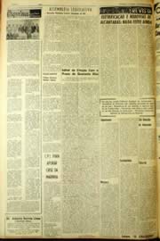 Página do jornal Unitário de março de 1964
