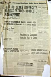Página do jornal Unitário de outubro de 1964