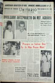 Página do jornal Unitário de outubro de 1964