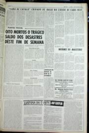 Página do jornal Unitário de outubro de 1964