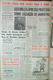 Página do jornal Unitário de outubro de 1964