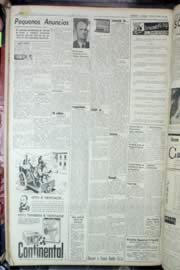 Página do jornal Unitário de outubro de 1964