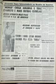 Página do jornal Unitário de novembro de 1964
