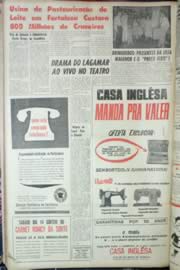 Página do jornal Unitário de novembro de 1964