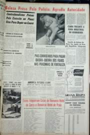 Página do jornal Unitário de novembro de 1964