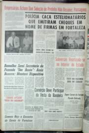 Página do jornal Unitário de novembro de 1964