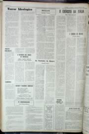 Página do jornal Unitário de novembro de 1964