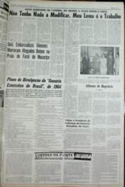 Página do jornal Unitário de novembro de 1964
