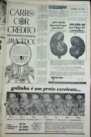 Página do jornal Unitário de novembro de 1964