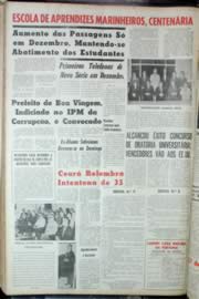 Página do jornal Unitário de novembro de 1964
