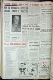 Página do jornal Unitário de novembro de 1964
