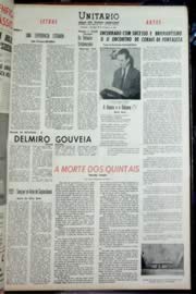 Página do jornal Unitário de novembro de 1964