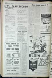 Página do jornal Unitário de novembro de 1964
