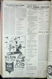 Página do jornal Unitário de dezembro de 1964