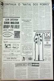 Página do jornal Unitário de dezembro de 1964