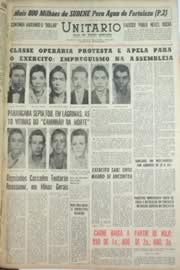 Página do jornal Unitário de dezembro de 1964