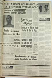 Página do jornal Unitário de dezembro de 1964
