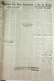 Página do jornal Unitário de dezembro de 1964