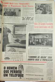 Página do jornal Unitário de dezembro de 1964