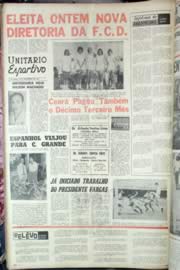 Página do jornal Unitário de dezembro de 1964