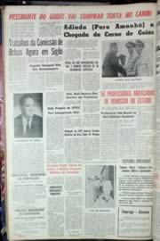 Página do jornal Unitário de dezembro de 1964