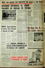 Página do jornal Unitário de janeiro de 1966