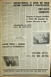 Página do jornal Unitário de janeiro de 1966