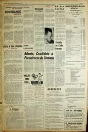 Página do jornal Unitário de janeiro de 1966