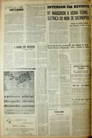 Página do jornal Unitário de janeiro de 1966