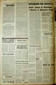 Página do jornal Unitário de janeiro de 1966