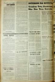 Página do jornal Unitário de janeiro de 1966