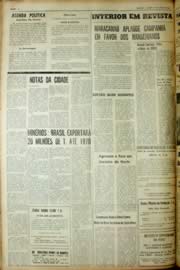 Página do jornal Unitário de janeiro de 1966