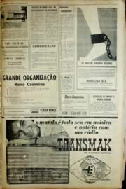 Página do jornal Unitário de janeiro de 1966