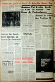 Página do jornal Unitário de fevereiro de 1966