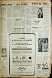 Página do jornal Unitário de fevereiro de 1966