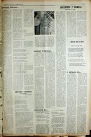 Página do jornal Unitário de fevereiro de 1966