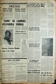 Página do jornal Unitário de fevereiro de 1966