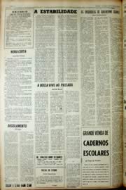 Página do jornal Unitário de fevereiro de 1966