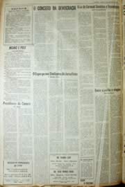 Página do jornal Unitário de fevereiro de 1966