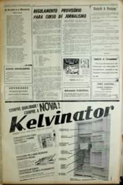 Página do jornal Unitário de fevereiro de 1966
