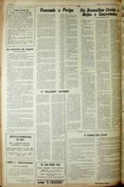 Página do jornal Unitário de março de 1966
