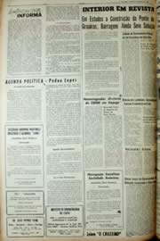 Página do jornal Unitário de março de 1966