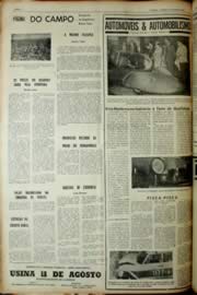 Página do jornal Unitário de março de 1966