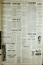 Página do jornal Unitário de março de 1966