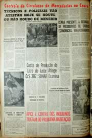 Página do jornal Unitário de março de 1966