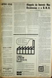 Página do jornal Unitário de março de 1966