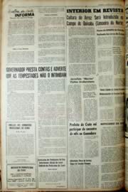 Página do jornal Unitário de março de 1966